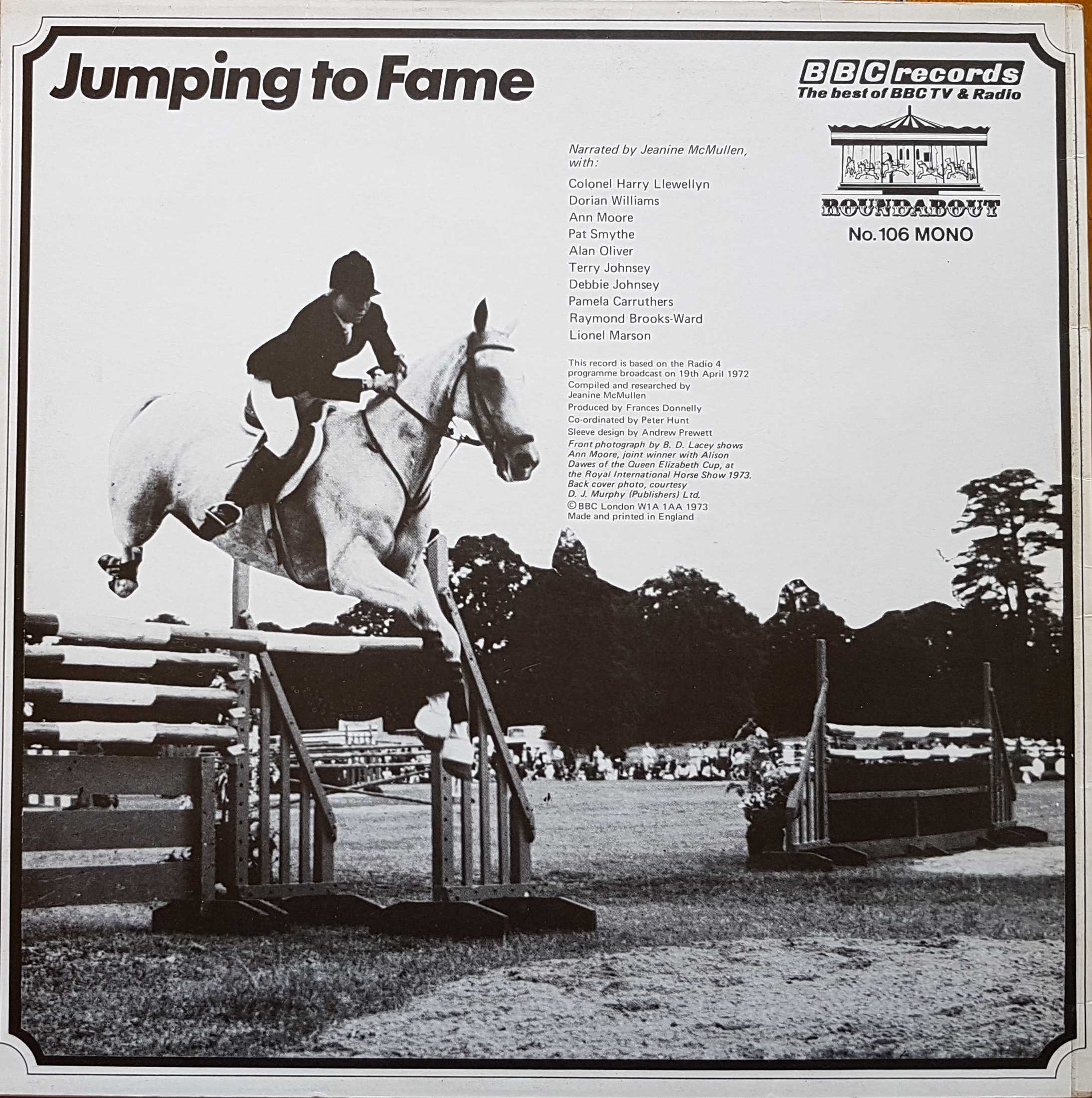 Picture of RBT 106 Jumping to fame by artist Jeanine McMullen from the BBC records and Tapes library